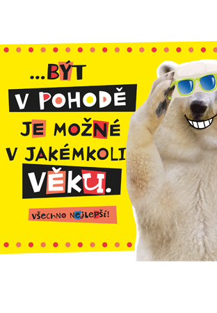 Lední medvěd - přání k narozeninám