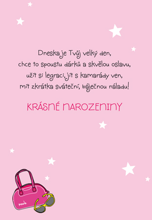 Patnácté narozeniny - přání pro děti
